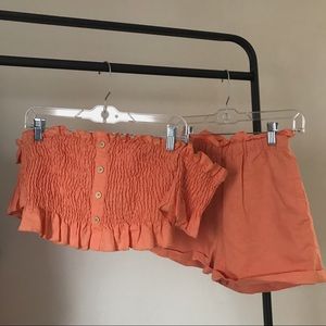 Princess Polly Peach Two Piece Set!